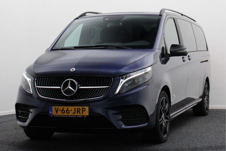 Mercedes-Benz V-Klasse 300d Extra Lang DC AMG-line Automaat 5-Zits, 2x Elektr. Schuifdeuren, Camera, ACC, Apple CarPlay, LED, DAB, 19''