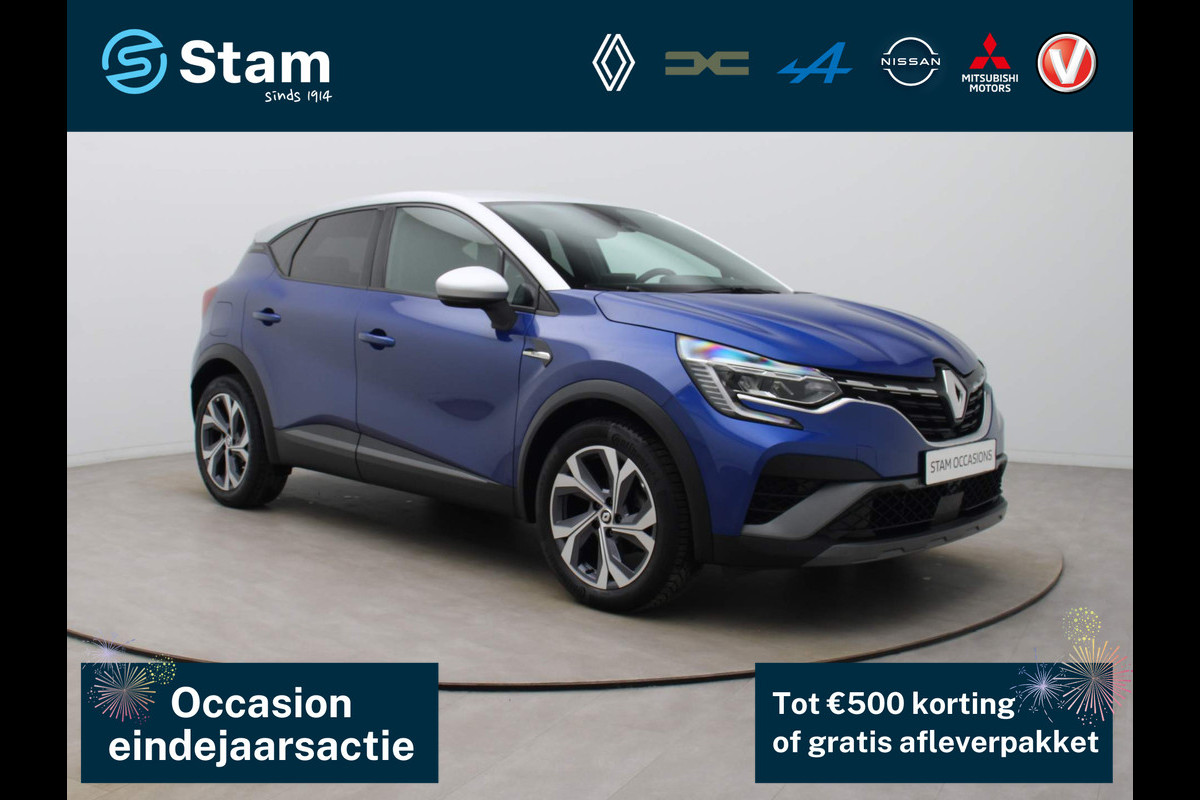 Renault Captur Mild Hybrid 160pk R.S. Line EDC/AUTOMAAT Camera | Climate | Navi | Parksens. v+a | 18" Velgen