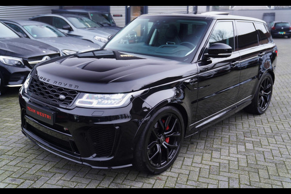 Land Rover Range Rover Sport 5.0 V8 SC SVR | Meridian | Kuipstoelen | 360 cam | Head up | Adaptieve Cruise | Luchtvering | 576PK |