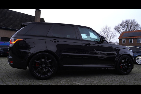 Land Rover Range Rover Sport 5.0 V8 SC SVR | Meridian | Kuipstoelen | 360 cam | Head up | Adaptieve Cruise | Luchtvering | 576PK |