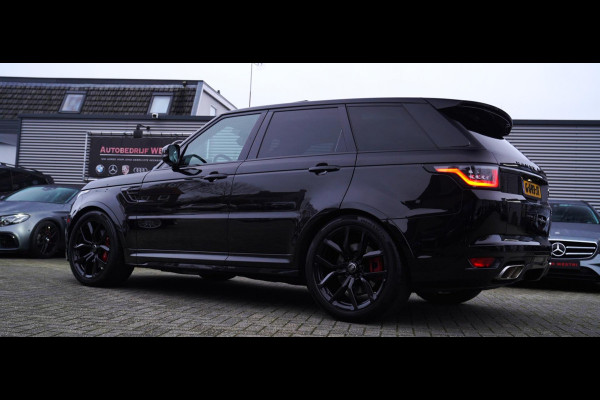 Land Rover Range Rover Sport 5.0 V8 SC SVR | Meridian | Kuipstoelen | 360 cam | Head up | Adaptieve Cruise | Luchtvering | 576PK |