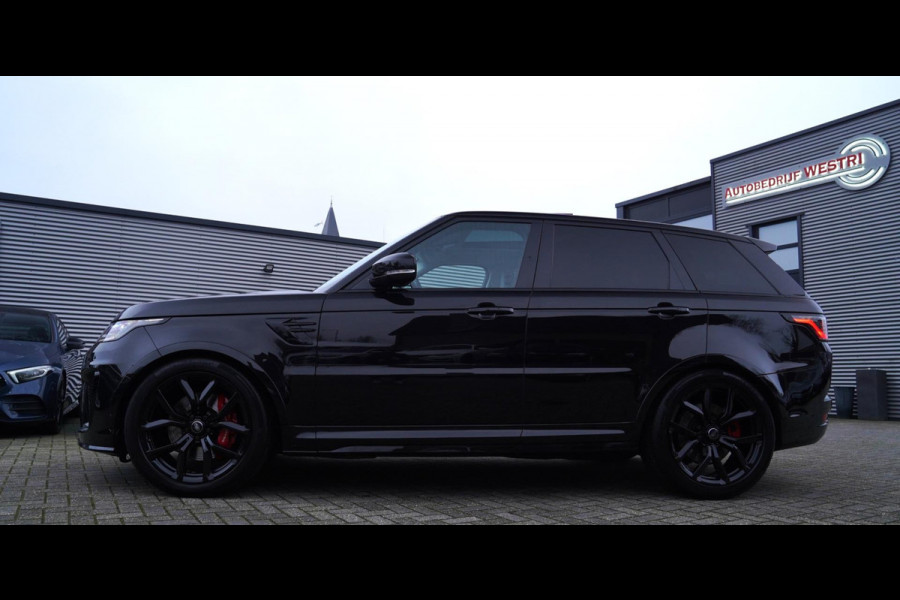 Land Rover Range Rover Sport 5.0 V8 SC SVR | Meridian | Kuipstoelen | 360 cam | Head up | Adaptieve Cruise | Luchtvering | 576PK |