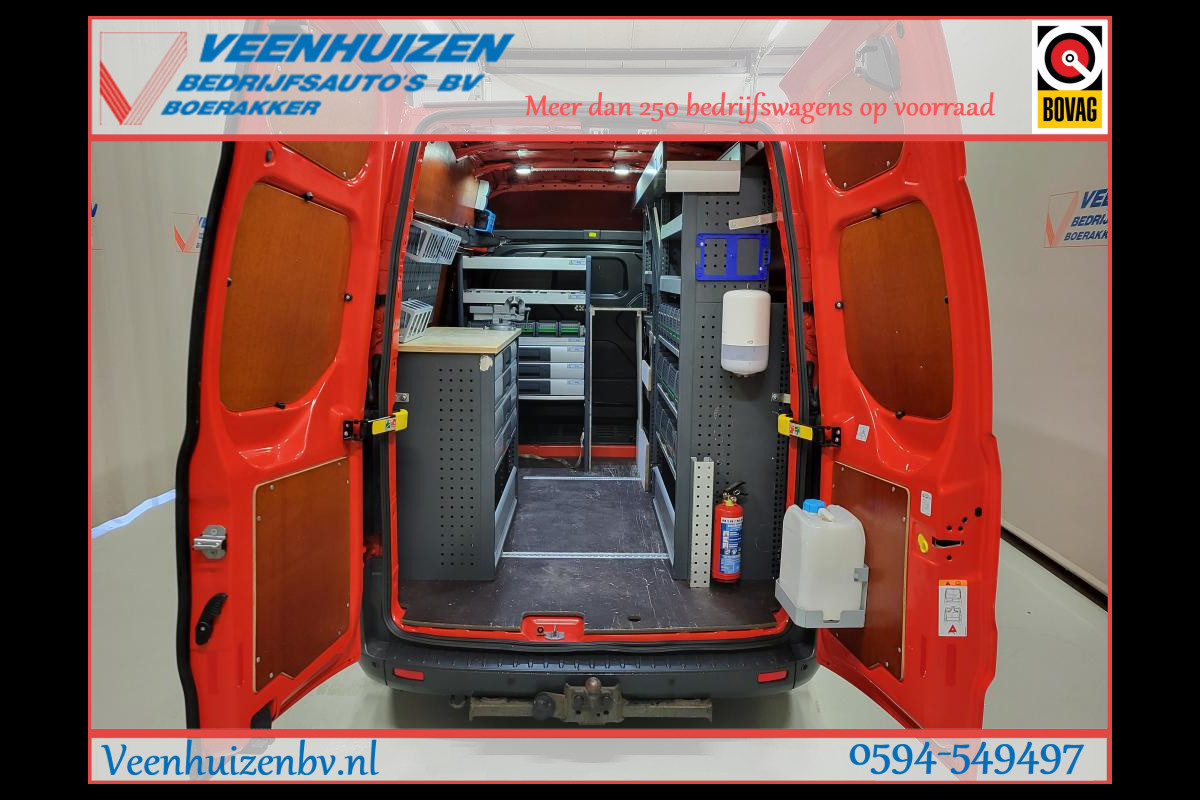 Ford Transit Custom 2.0TDCI 130PK L1/H2 Werkplaatsinrichting Euro 6!