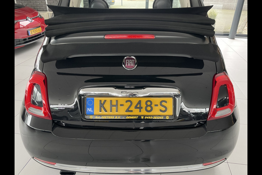 Fiat 500C 0.9 TwinAir Turbo Lounge Cabrio - Airco - Licht metalen velgen 16 inch - mistlampen - USB/AUX - Lederen stuurwiel - Open dak - U-connect