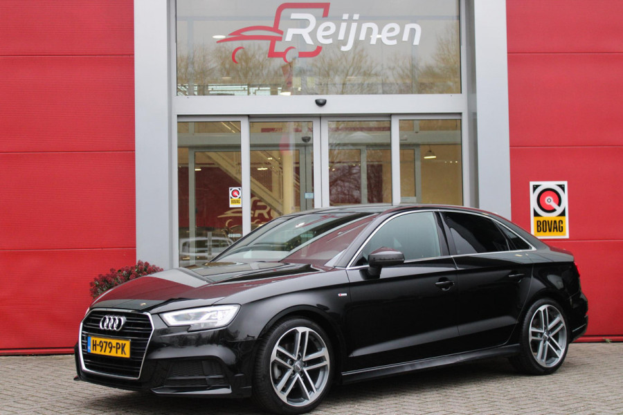 Audi A3 Limousine 35 TFSI 150PK AUTOMAAT S-LINE | APPLE CARPLAY/ANDROID AUTO | NAVIGATIE | PARKEER SENSOREN | STOEL VERWARMING | LICHTMETALEN VELGEN 17" | CLIMATE CONTROL | GETINTE RUITEN | DAB+ RADIO | LED KOPLAMPEN |