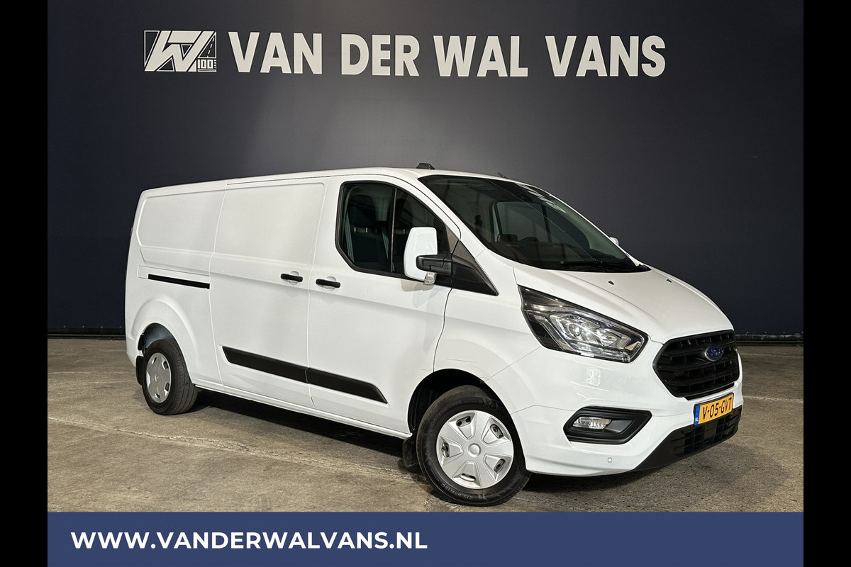 Ford Transit Custom 2.0 TDCI L2H1 Euro6 Airco | Camera | Apple Carplay | Cruisecontrol | LED Android Auto, Parkeersensoren, Bijrijdersbank, Verwarmde voorruit, 2800kg trekvermogen