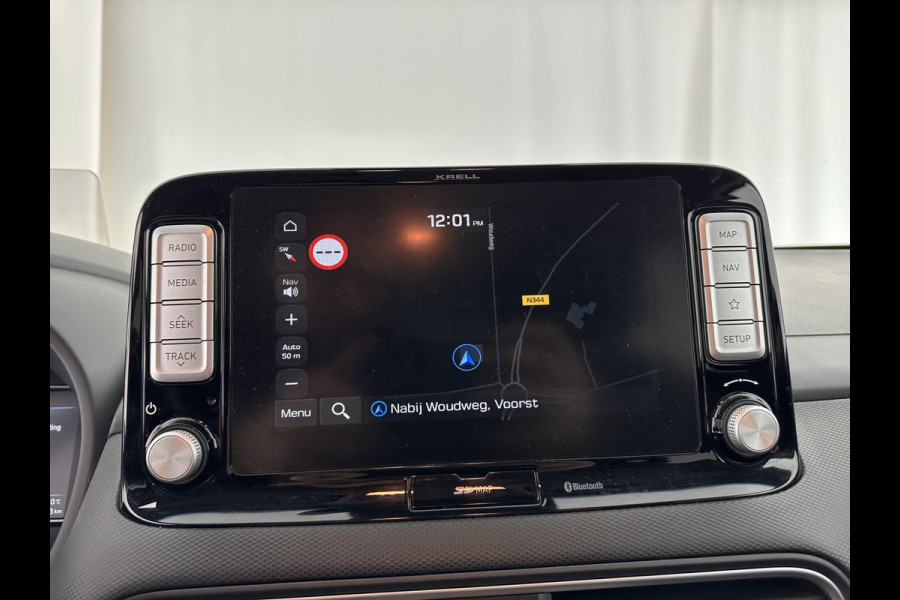 Hyundai Kona EV Premium 64 kWh (INCL-BTW) *FULL-LEATHER | HEAD-UP | FULL-LED | NAVI-FULLMAP | DAB | ADAPTIVE-CRUISE | KRELL-AUDIO | KEYLESS | CAMERA | BLIND-SPOT | LANE-ASSIST | DIGI-COCKPIT | COMFORT-SEATS | 17''