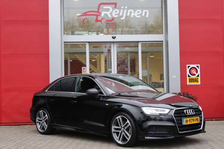 Audi A3 Limousine 35 TFSI 150PK AUTOMAAT S-LINE | APPLE CARPLAY/ANDROID AUTO | NAVIGATIE | PARKEER SENSOREN | STOEL VERWARMING | LICHTMETALEN VELGEN 17" | CLIMATE CONTROL | GETINTE RUITEN | DAB+ RADIO | LED KOPLAMPEN |