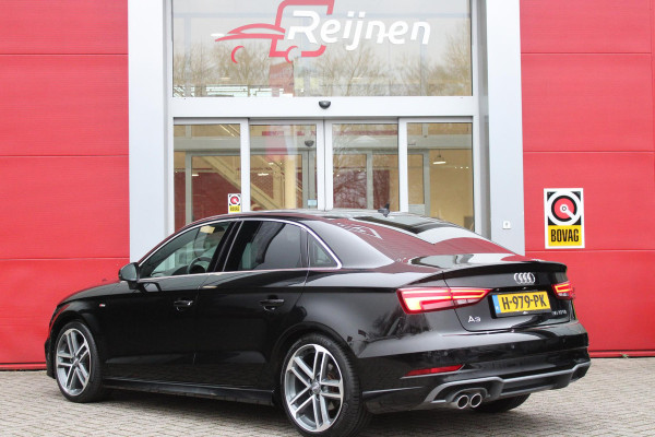 Audi A3 Limousine 35 TFSI 150PK AUTOMAAT S-LINE | APPLE CARPLAY/ANDROID AUTO | NAVIGATIE | PARKEER SENSOREN | STOEL VERWARMING | LICHTMETALEN VELGEN 17" | CLIMATE CONTROL | GETINTE RUITEN | DAB+ RADIO | LED KOPLAMPEN |