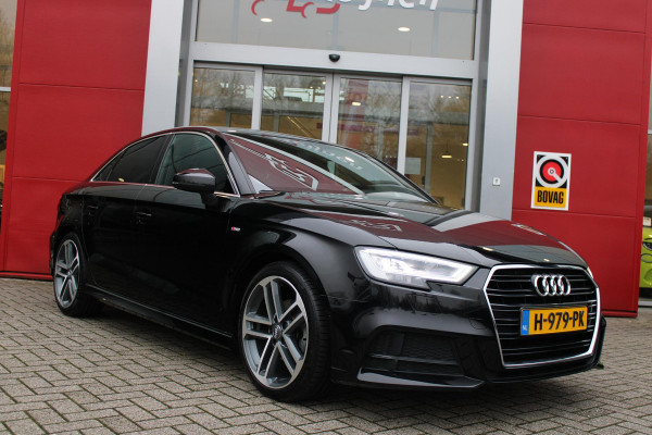 Audi A3 Limousine 35 TFSI 150PK AUTOMAAT S-LINE | APPLE CARPLAY/ANDROID AUTO | NAVIGATIE | PARKEER SENSOREN | STOEL VERWARMING | LICHTMETALEN VELGEN 17" | CLIMATE CONTROL | GETINTE RUITEN | DAB+ RADIO | LED KOPLAMPEN |