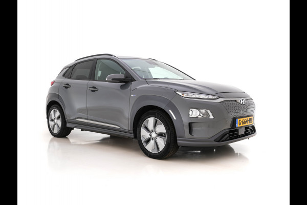 Hyundai Kona EV Fashion Design-Pack 64 kWh (INCL-BTW) Aut. *HEAD-UP | LEATHER-MICROFIBRE | NAVI-FULLMAP | KEYLESS | SHIFT-PADDLES | LANE-ASSIST | CAMERA | DAB | DIGI-COCKPIT | ADAPTIVE-CRUISE | COMFORT-SEATS | 17"ALU*