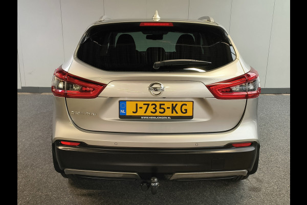 Nissan QASHQAI 1.2 N-Connecta uit 2018 + panoramadak, trekhaak 12 maanden Bovag-garantie Henk Jongen Auto's in Helmond,  al 50 jaar service zoals 't hoort!