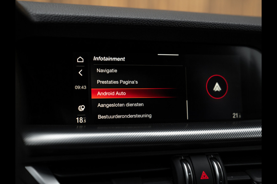 Alfa Romeo Stelvio 2.0T 280pk AWD Veloce | Adapt. cruise | Stoelverwarming v+a | CarPlay