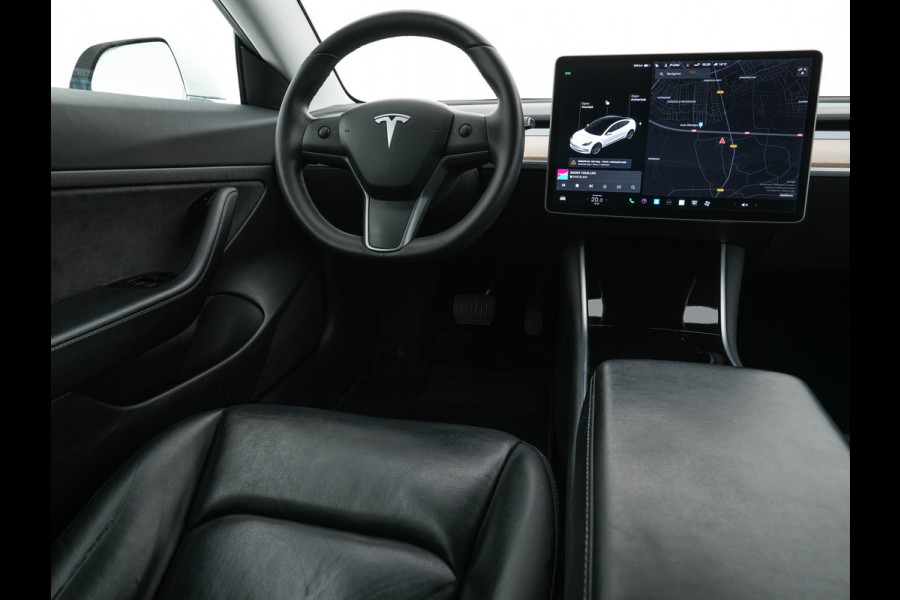 Tesla Model 3 Standard RWD Plus 60 kWh [ 3-Fase ] (INCL-BTW) Aut. *PANO | AUTO-PILOT | NAPPA-LEATHER | KEYLESS | FULL-LED | MEMORY-PACK | SURROUND-VIEW | DAB | APP-CONNECT | DIGI-COCKPIT | LANE-ASSIST | COMFORT-SEATS | 18"ALU*