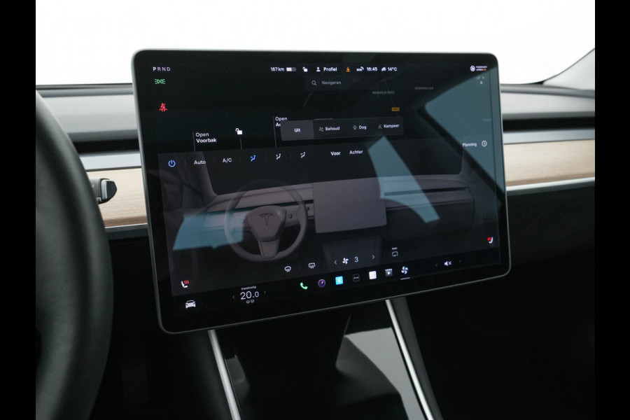 Tesla Model 3 Standard RWD Plus 60 kWh [ 3-Fase ] (INCL-BTW) Aut. *PANO | AUTO-PILOT | NAPPA-LEATHER | KEYLESS | FULL-LED | MEMORY-PACK | SURROUND-VIEW | DAB | APP-CONNECT | DIGI-COCKPIT | LANE-ASSIST | COMFORT-SEATS | 18"ALU*