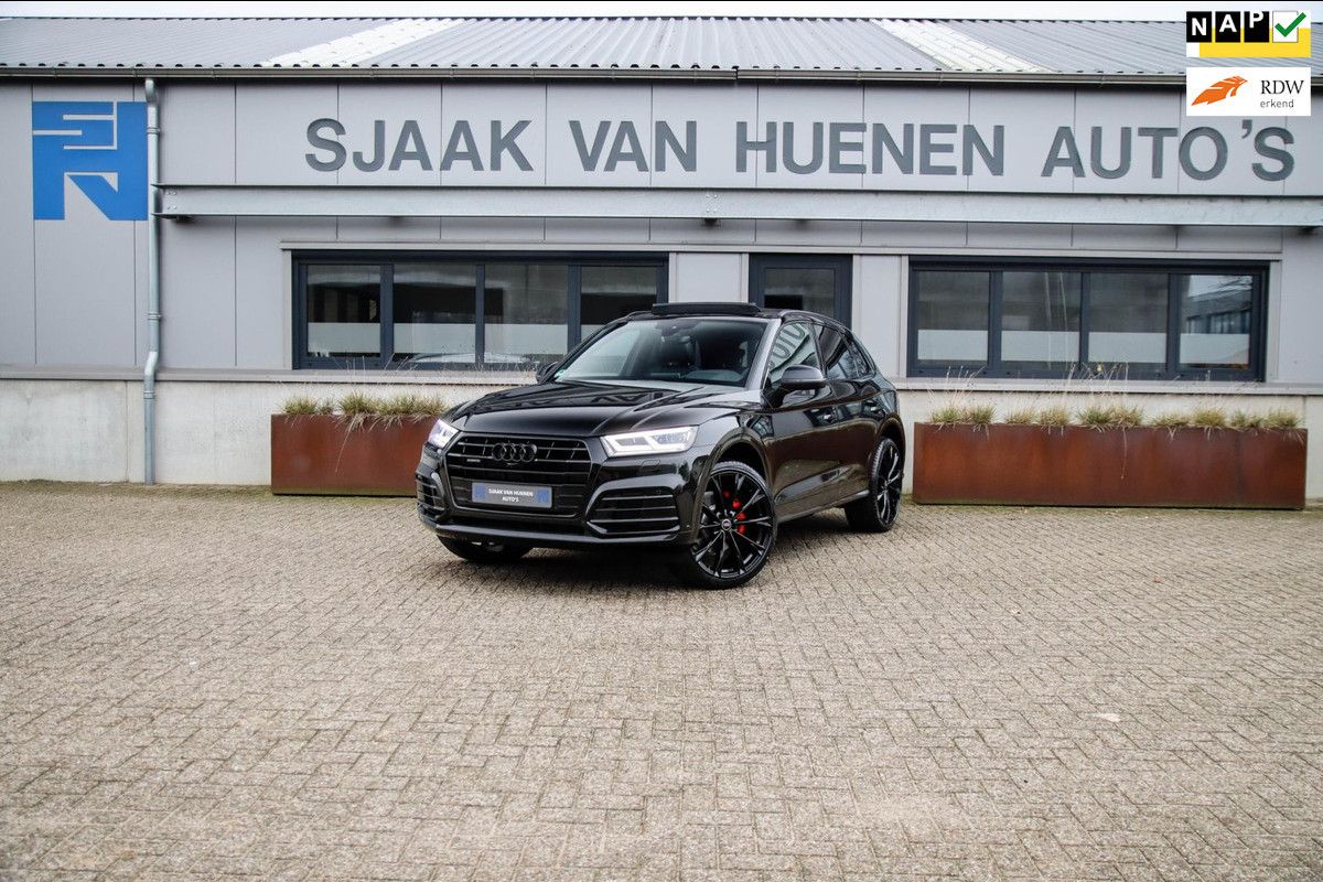 Audi Q5 2.0 TFSI Quattro Pro Line S S-Line 252pk Automaat! DLR|Panoramadak|Virtual Cockpit|LED Matrix|360|HUD|Keyless|Black|22inch