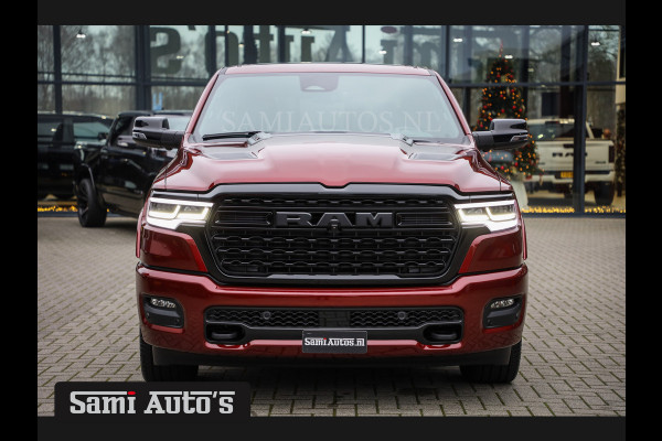 Dodge Ram 1500 LIMITED NIGHT HIGH OUTPUT 540PK 706 Nm 2025 | XB9 | MASSAGE | BOM VOL | CREW CAB | DUBBELE CABINE | GRIJSKENTEKEN | VOORRAAD 2291 - 3485