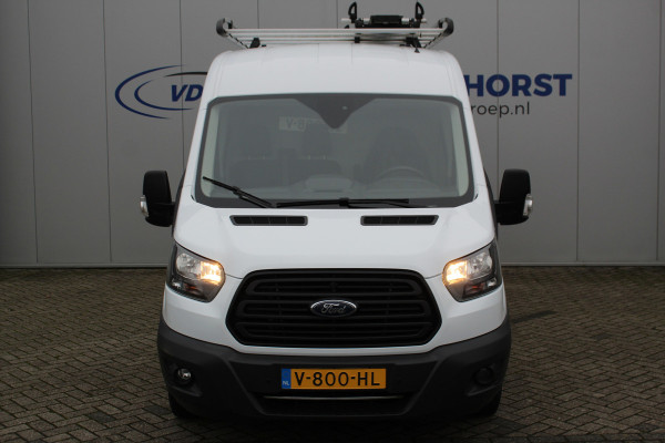 Ford Transit 290 2.0-105pk TDCI L2H2 Ambiente. Totaal 7 stuks, rest wordt nog gepubliceerd. Compleet ingerichte Ford Transit ! Camera, pdc v+a, airco, ladder achterd., opstaptrede met trekhaak, imperiaal met ladder, omvormer naar 220V, etc etc.