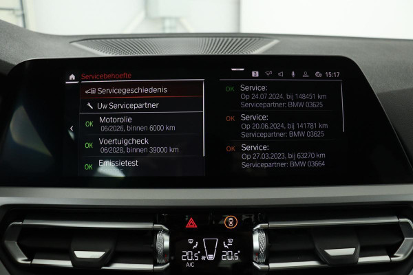 BMW 3 Serie 318i Business Edition | Trekhaak | Carplay | Live Cockpit | Full LED | Navigatie | Climate control | PDC | Cruise control | DAB