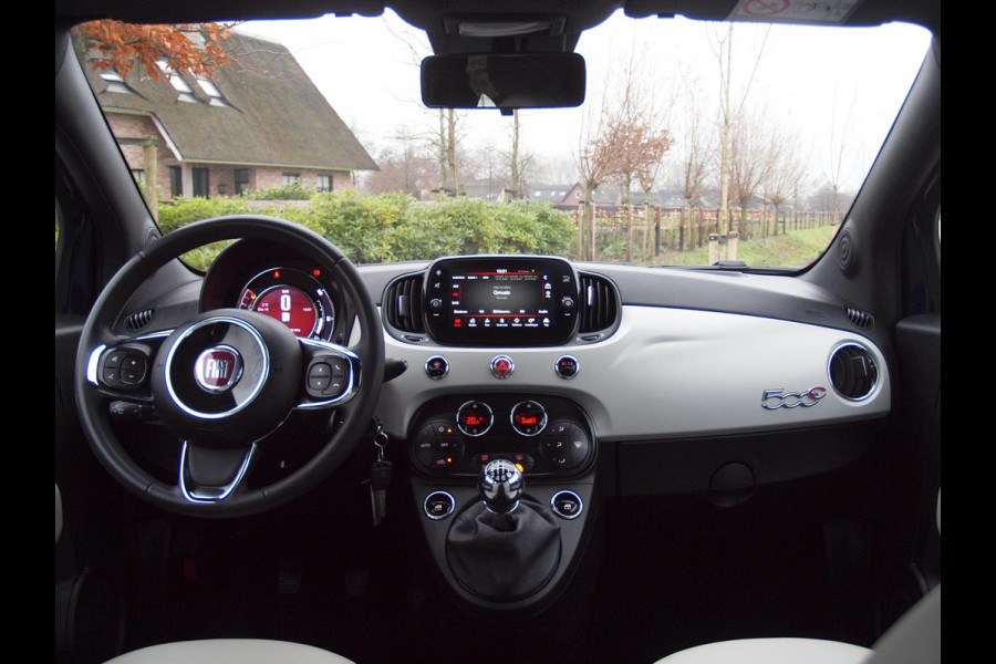 Fiat 500C 1.0 Hybrid Star | Navi | Bluetooth | Leer | Parkeersensoren |