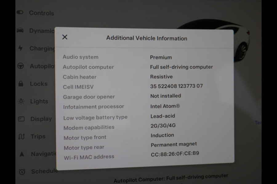 Tesla Model 3 Long Range 75 kWh 463PK FSD-vb.19" Premium-Audio 4wd AutoPilot Pano.dak Camera Leer Adaptive-Cruise+Stop&Go  PDC-A+Voor Wifi Ecc Veel grip door AWD vierwielaandrijving.  Origineel Nederlandse auto ! 1e eigenaar 60k nieuw