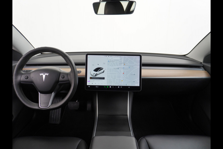 Tesla Model 3 Long Range 75 kWh 463PK FSD-vb.19" Premium-Audio 4wd AutoPilot Pano.dak Camera Leer Adaptive-Cruise+Stop&Go  PDC-A+Voor Wifi Ecc Veel grip door AWD vierwielaandrijving.  Origineel Nederlandse auto ! 1e eigenaar 60k nieuw