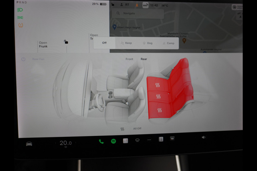 Tesla Model 3 Long Range 75 kWh 463PK FSD-vb.19" Premium-Audio 4wd AutoPilot Pano.dak Camera Leer Adaptive-Cruise+Stop&Go  PDC-A+Voor Wifi Ecc Veel grip door AWD vierwielaandrijving.  Origineel Nederlandse auto ! 1e eigenaar 60k nieuw