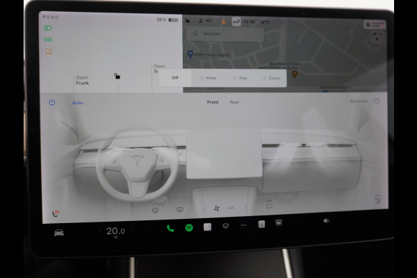 Tesla Model 3 Long Range 75 kWh 463PK FSD-vb.19" Premium-Audio 4wd AutoPilot Pano.dak Camera Leer Adaptive-Cruise+Stop&Go  PDC-A+Voor Wifi Ecc Veel grip door AWD vierwielaandrijving.  Origineel Nederlandse auto ! 1e eigenaar 60k nieuw