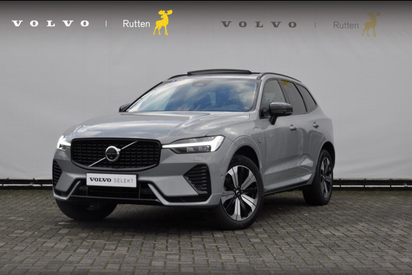 Volvo XC60 T6 350PK Long Range AWD Plus Dark / Adaptieve cruise control / Pilot Assist / 360 Camera / Panoramisch schuif-kantel dak / Lederen bekleding / Elektrisch bedienbare voorstoelen met geheugen / Stoelverwarming voor en achter / Apple Carplay /