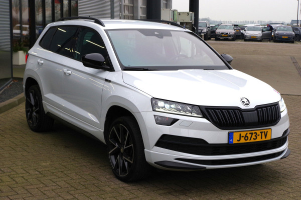 Škoda Karoq 1.5 TSI ACT 150 PK AutomaatSportline BNS, LED, Canton Sound, Keyless, Camera, Climate Control, LED