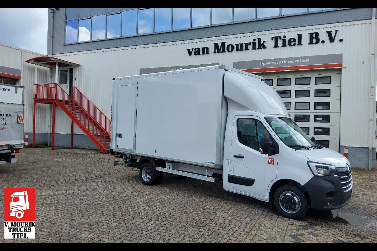 Renault Master 165.35 - EURO 6 DUBBELLUCHT met TREKHAAK - LAADBAK INW. 4.40 METER - V-53-FFS