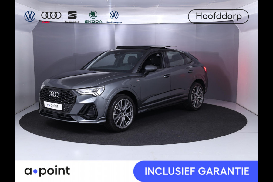 Audi Q3 Sportback 45 TFSI e S Edition 245 pk S-tronic | Navigatie | Panoramadak | Parkeersensoren | Achteruitrijcamera | Adaptieve cruise control | Stoelverwarming |