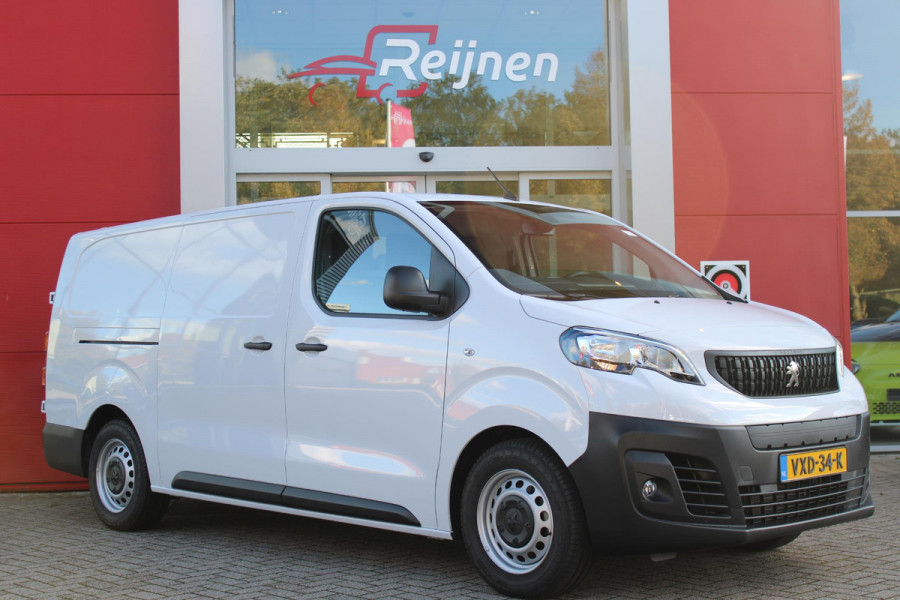 Peugeot e-Expert LONG (L3) 136PK 75 kWh 3-FASE | SCHUIFDEUREN LINKS EN RECHTS | NAVIGATIE 10" TOUCHSCREEN | ACHTERUITRIJ CAMERA | APPLE CARPLAY/ANDROID AUTO | PARKEERSENSOREN | CRUISE CONTROL | DAB+ RADIO | 3-ZITS | LAADRUIMTE PAKKET | PACK MODUWORK |