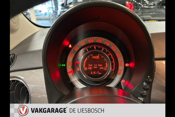 Fiat 500C 0.9 TwinAir Turbo Lounge,leer,navi,mf stuur,boeken