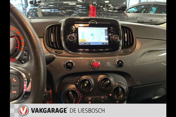 Fiat 500C 0.9 TwinAir Turbo Lounge,leer,navi,mf stuur,boeken