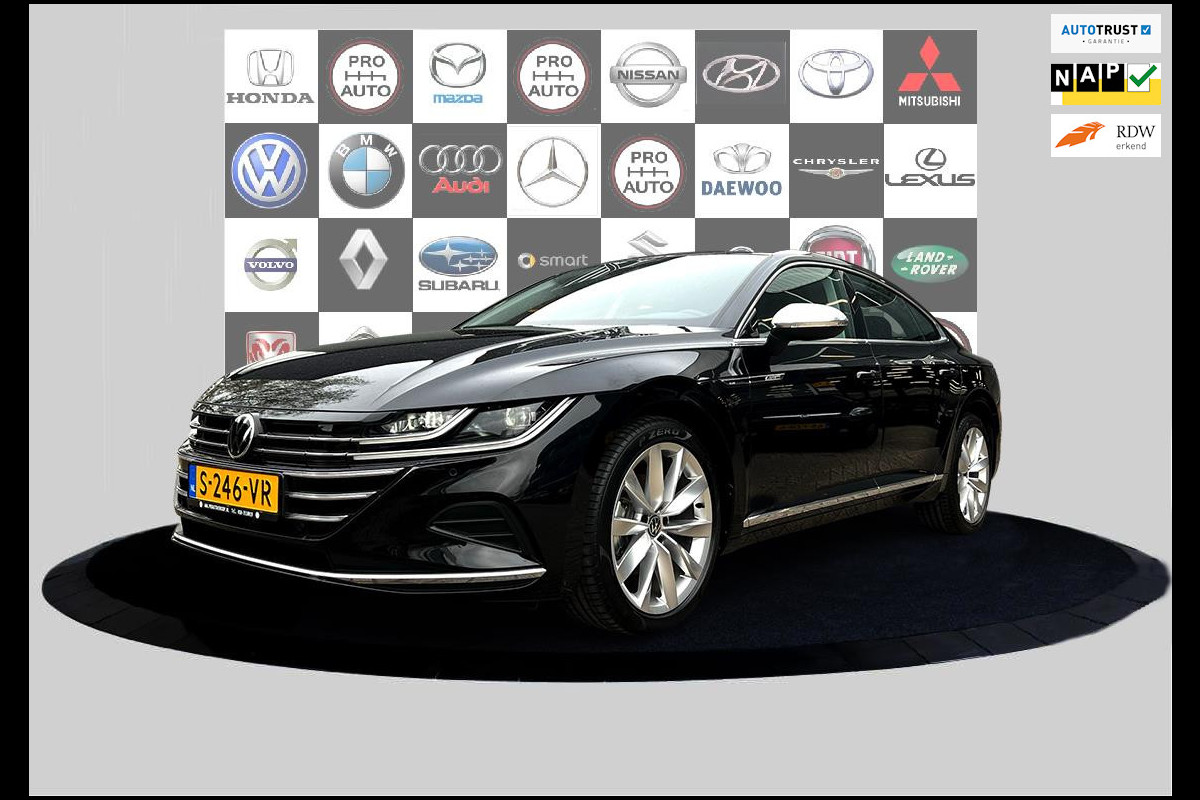 Volkswagen Arteon GTE1.4 TSI 218pk DSG/AUT eHybrid R-Line PHEV Camera, Massage stoel, Adaptief cruise control