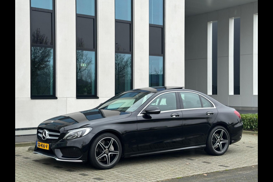 Mercedes-Benz C-Klasse Sport Edition AMG styling, panoramadak, 34000 km, 1 e eigenaar, nl auto met nap