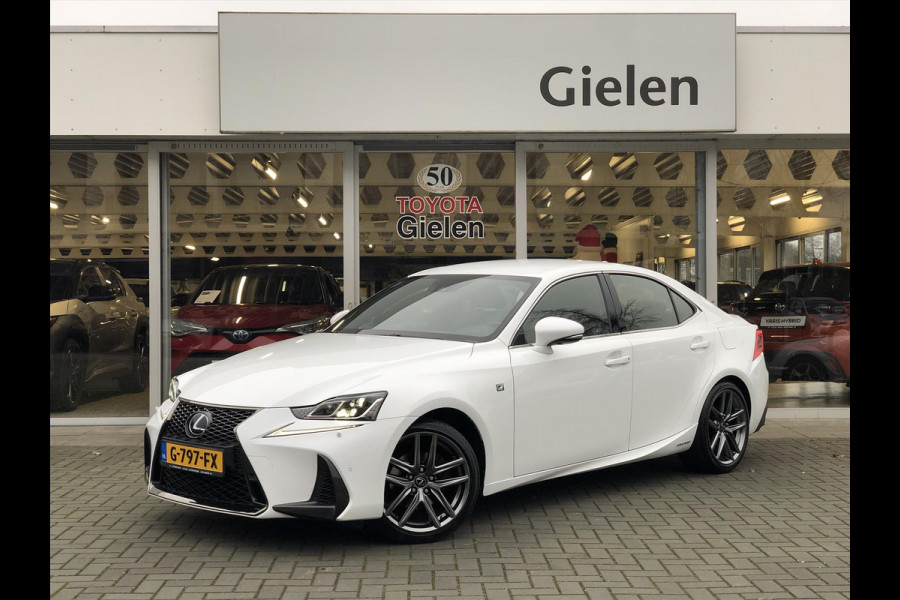 Lexus IS 300h 223pk F Sport Line | Premium Navigatie, Leer, Geheugenfunctie, Stoelventilatie, Parkeersensoren, Adaptive cruise control