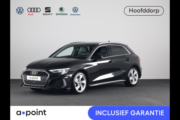 Audi A3 Sportback 30 TFSI S-line 110 pk S-tronic | Verlengde garantie | Navigatie | Parkeersensoren (Park assist ) | Cruise control | LED koplampen |