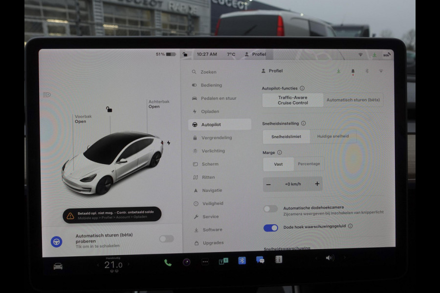 Tesla Model 3 Standard RWD Plus 60 kWh Autopilot Airco Navi Panoramadak Leder Full LED PDC VA + Camera