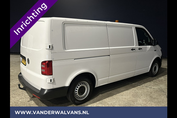 Volkswagen Transporter 2.0 TDI 150pk L2H1 inrichting Euro6 Airco | 2500kg trekhaak | Camera Cruisecontrol, Parkeersensoren