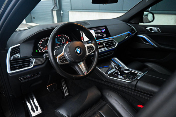 BMW X6 M50d High Executive *M-Sport / Actieve-Besturing / Harman Kardon / HUD / Panorama / Interieur Carbon*