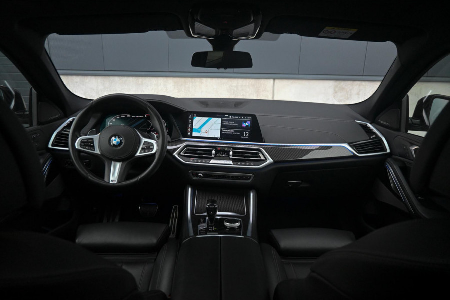 BMW X6 M50d High Executive *M-Sport / Actieve-Besturing / Harman Kardon / HUD / Panorama / Interieur Carbon*