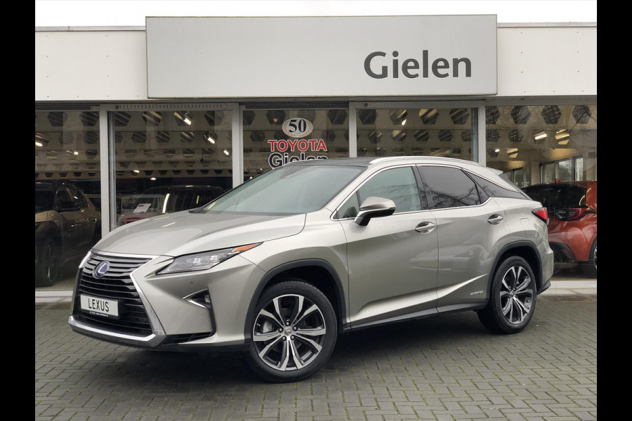 Lexus RX 450h 313pk AWD Luxury Line | Trekhaak, Panoramadak, Leer, Geheugenfunctie, Stoelventilatie, Dodehoekherkenning