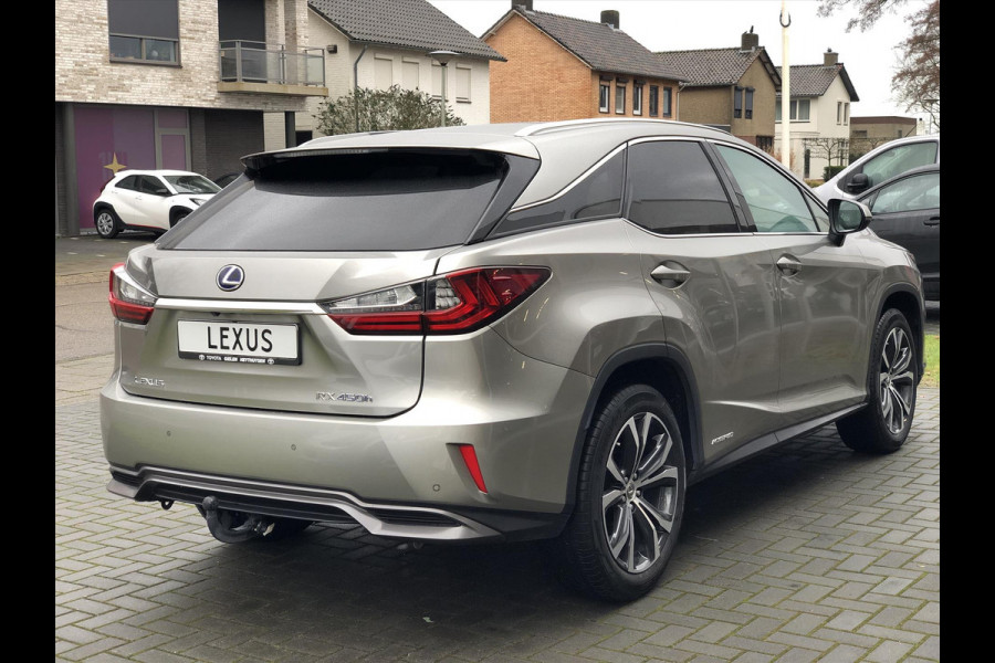 Lexus RX 450h 313pk AWD Luxury Line | Trekhaak, Panoramadak, Leer, Geheugenfunctie, Stoelventilatie, Dodehoekherkenning