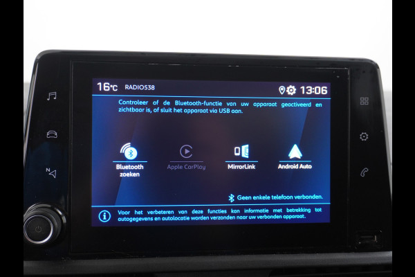 Peugeot Partner 1.5 BlueHDI 102PK Premium Android Auto Apple Carplay Airco Cruise Control Pdc DAB Bluetooth Carkitt Schuifdeur Achterdeuren met ruit Connected Elec.ramen en Spiegels CV-Afstandbediend Euro 6