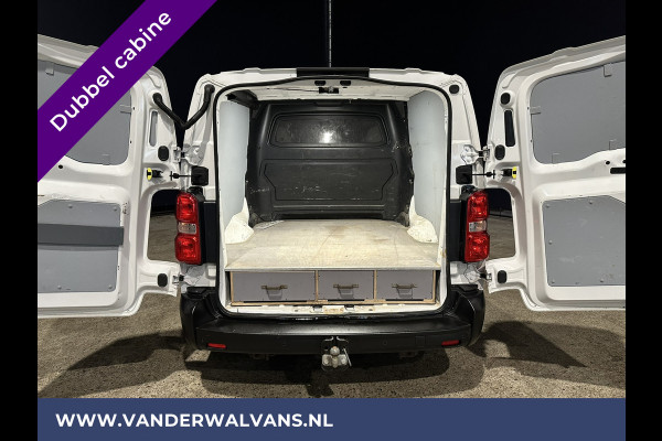 Opel Vivaro 2.0 CDTI 123pk L3H1 Dubbele cabine Euro6 Airco | 5-Zits | Camera | Navigatie 2500kg Trekhaak, Apple Carplay, Android Auto, Cruisecontrol, Parkeersensoren