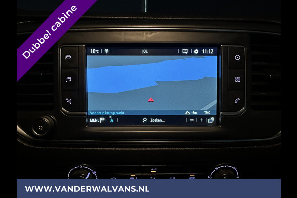 Opel Vivaro 2.0 CDTI 123pk L3H1 Dubbele cabine Euro6 Airco | 5-Zits | Camera | Navigatie 2500kg Trekhaak, Apple Carplay, Android Auto, Cruisecontrol, Parkeersensoren