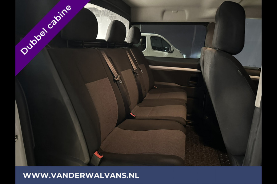 Opel Vivaro 2.0 CDTI 123pk L3H1 Dubbele cabine Euro6 Airco | 5-Zits | Camera | Navigatie 2500kg Trekhaak, Apple Carplay, Android Auto, Cruisecontrol, Parkeersensoren