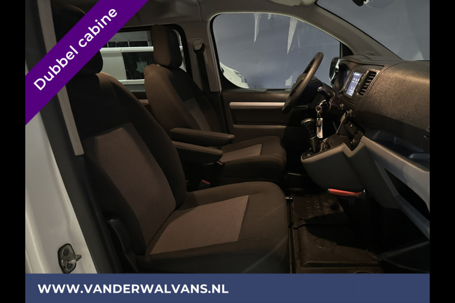 Opel Vivaro 2.0 CDTI 123pk L3H1 Dubbele cabine Euro6 Airco | 5-Zits | Camera | Navigatie 2500kg Trekhaak, Apple Carplay, Android Auto, Cruisecontrol, Parkeersensoren